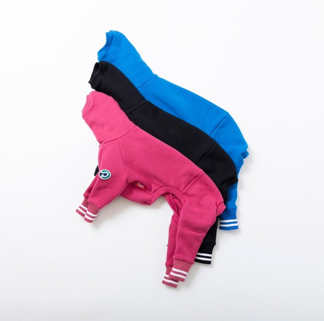 裏起毛トレーナー　black / イタグレ服