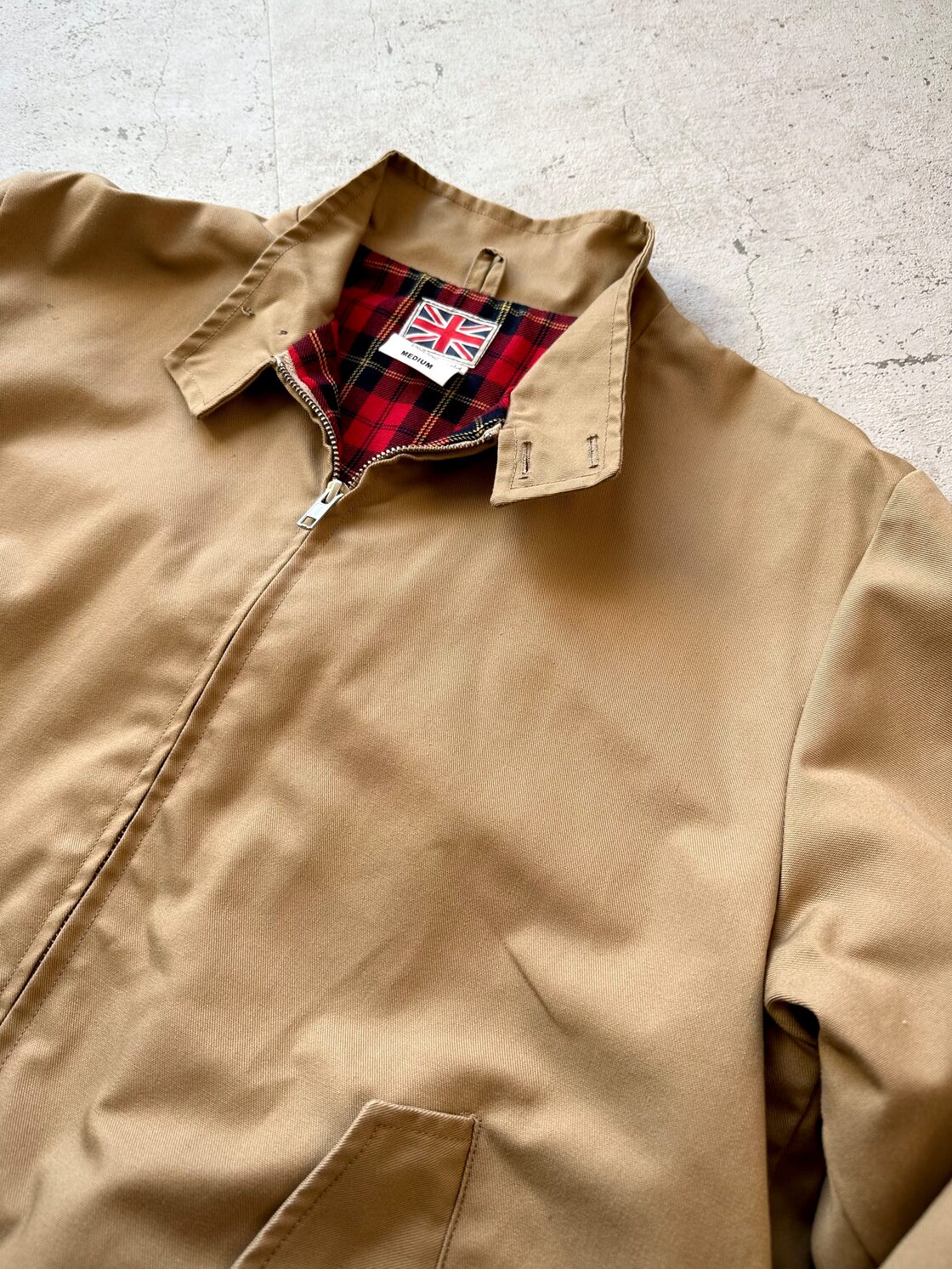 MADE IN ENGLAND “ UNIFORM WORLD ” G-9 TYPE HARRINGTON JACKET 