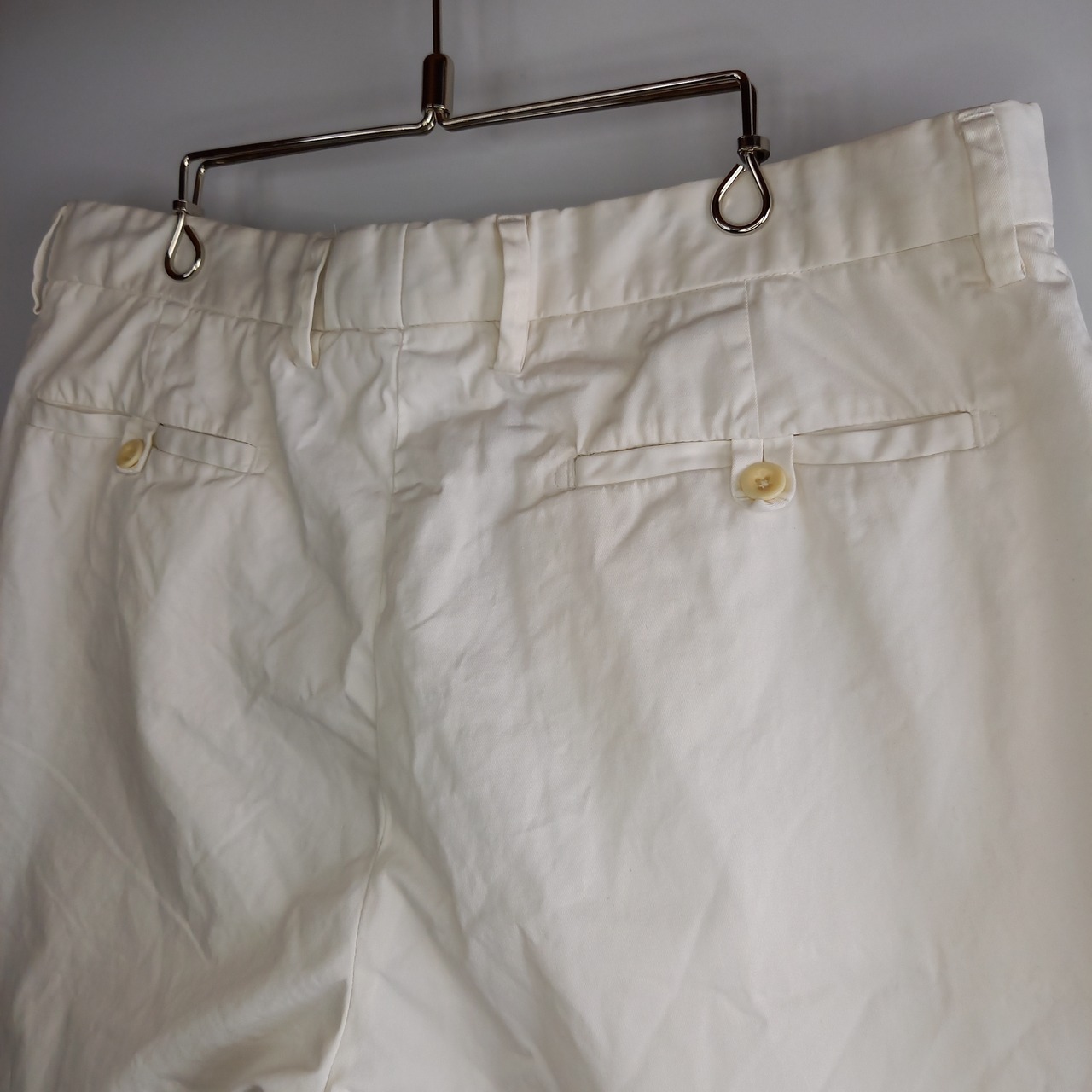 ポロバイラルフローレン　コットン　チノ　ショートパンツ　ホワイト　32