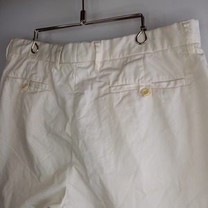 ポロバイラルフローレン　コットン　チノ　ショートパンツ　ホワイト　32