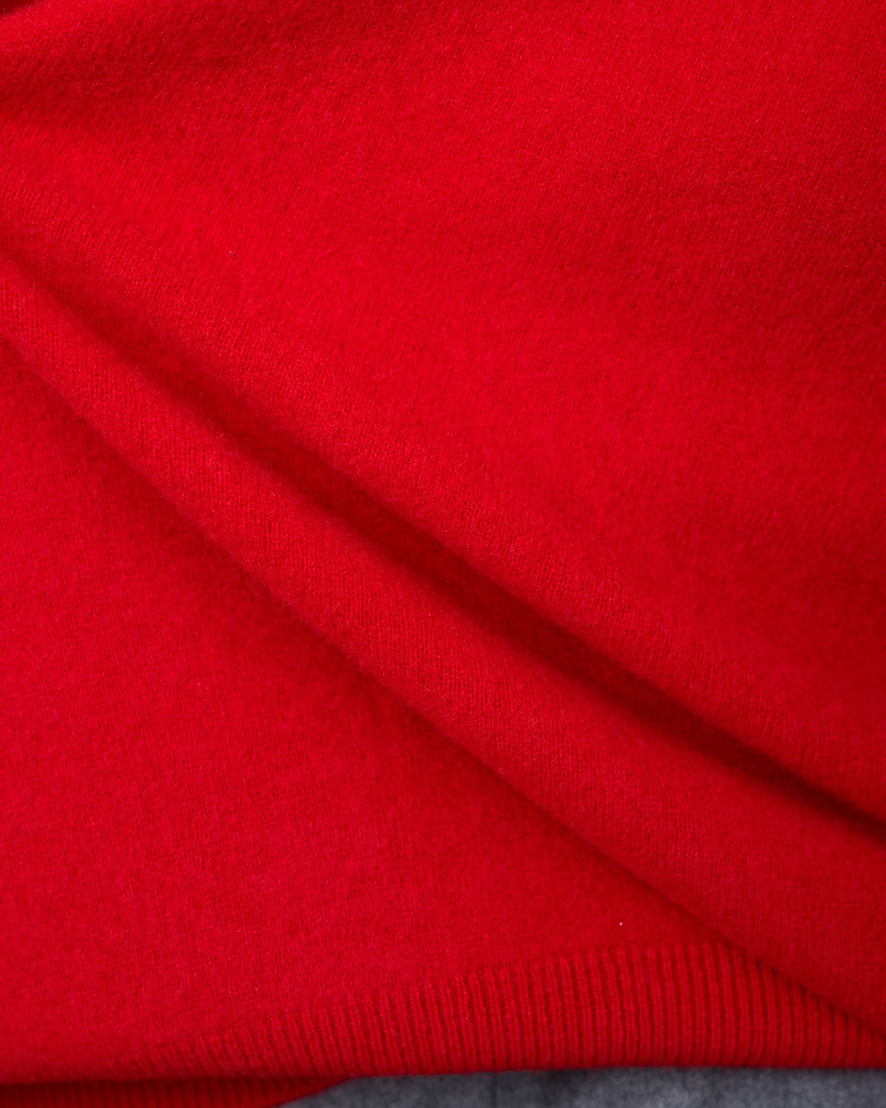 ssstein "EXTRA FINE WOOL KNIT TURTLE NECK LS〔RED〕"