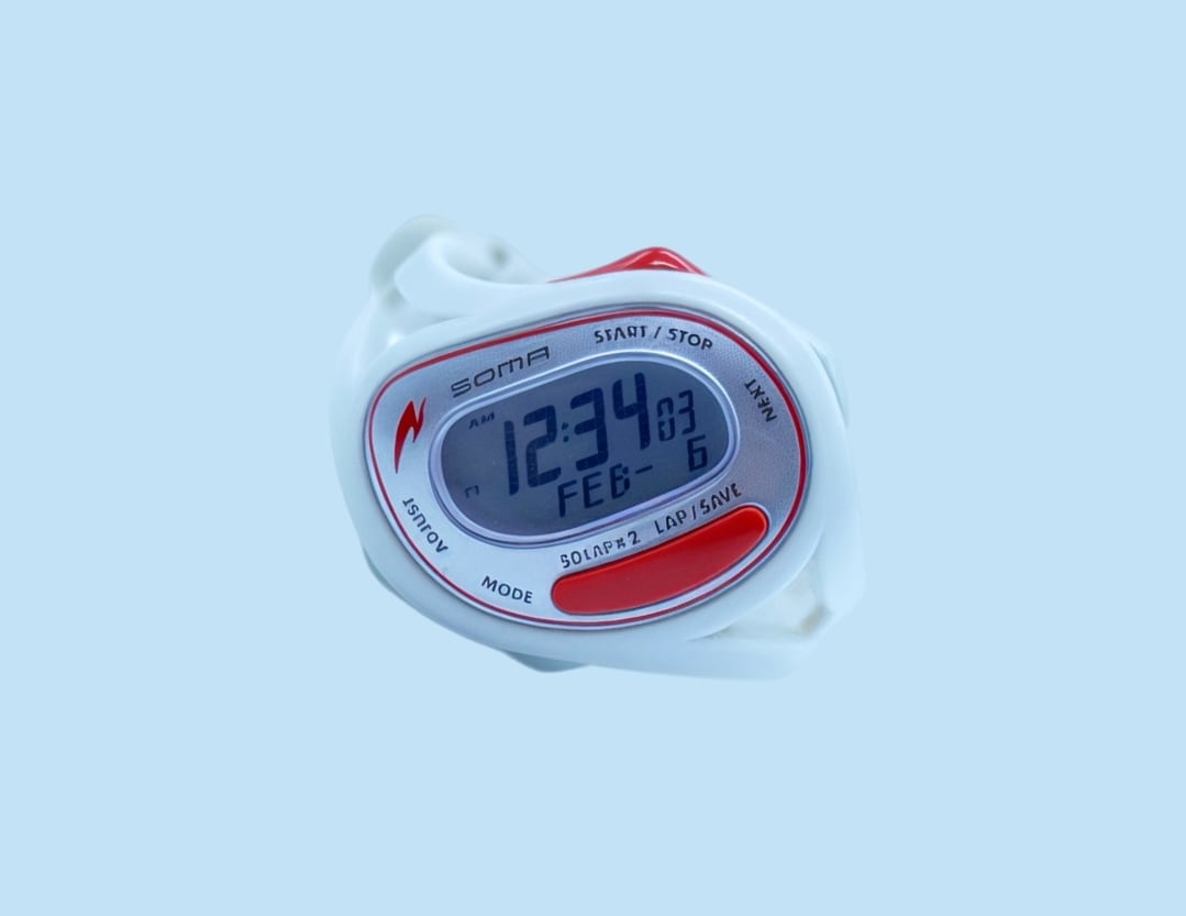 SEIKO SOMA DWJ09-0001 DIGITAL RUNNING WATCH