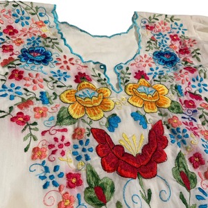 古着 Vintage Embroidery Blouse 刺繍ブラウス