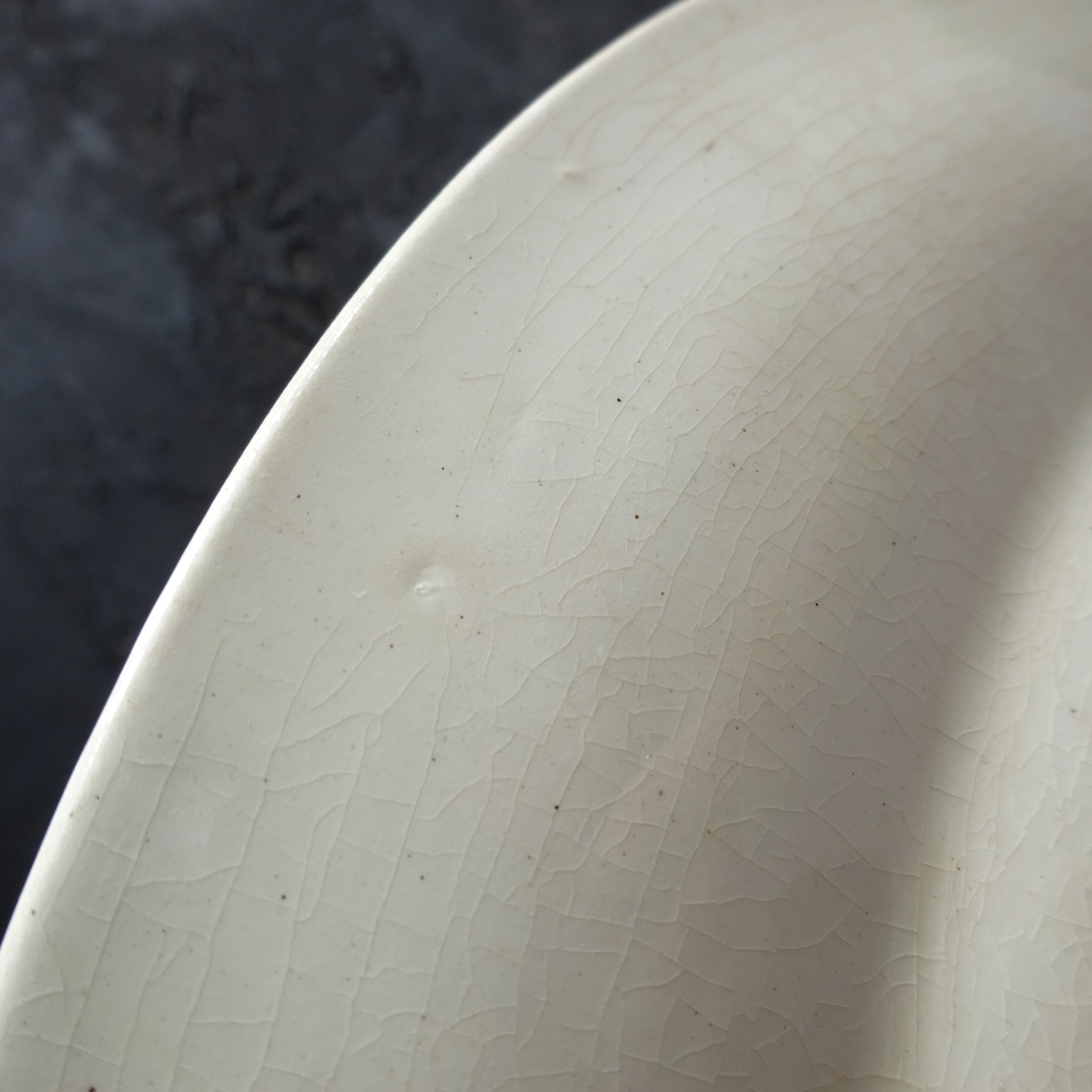 【 Épuisé 】Émile bourgeois / Le Grand Dépôt  décor 《Fleurs de pommier》assiette plate (B)