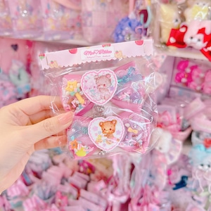 【R14】54-15チュールツインヘアクリップ