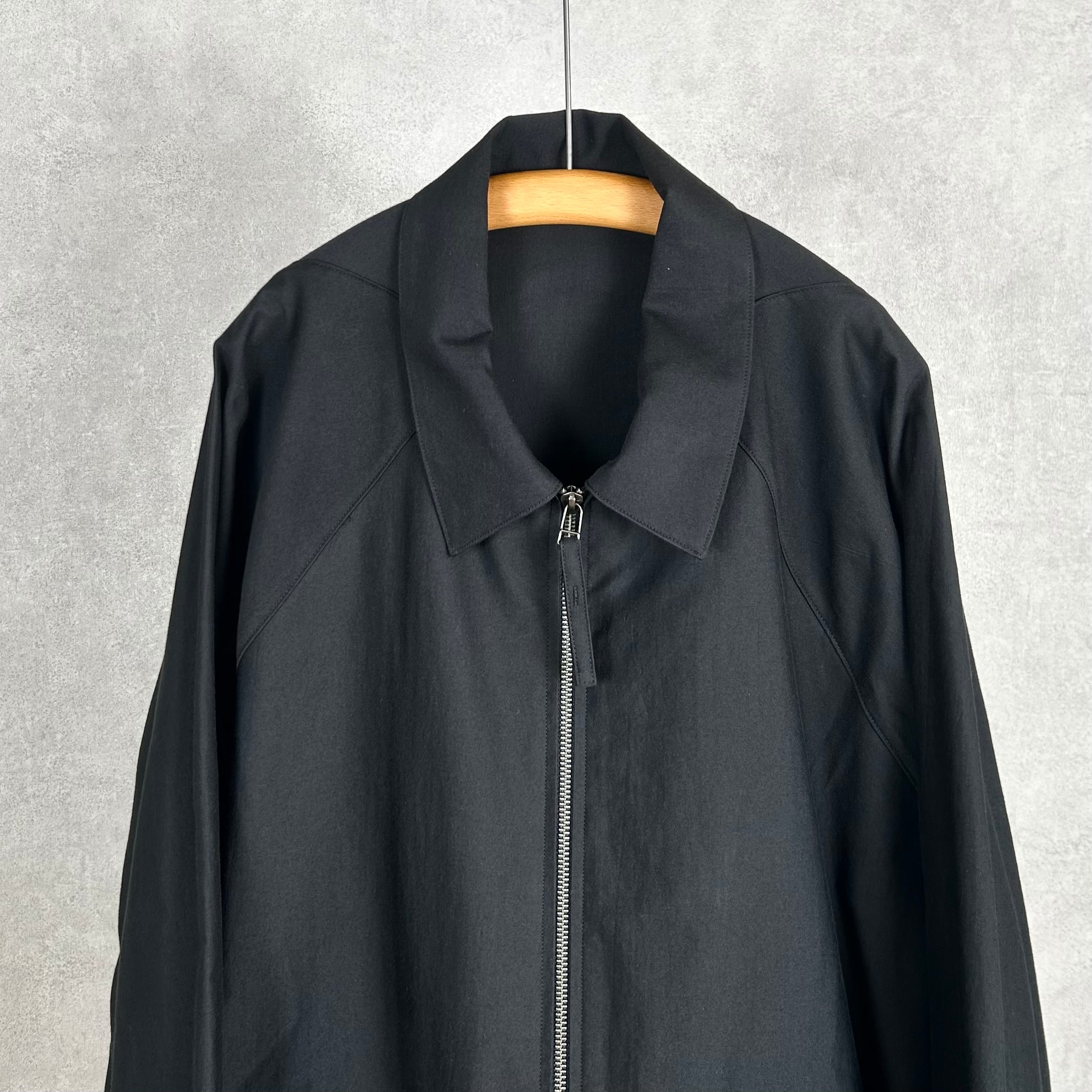 26SS》【STILL BY HAND】ZIP UP MOLESKIN BLOUSON ジップアップ
