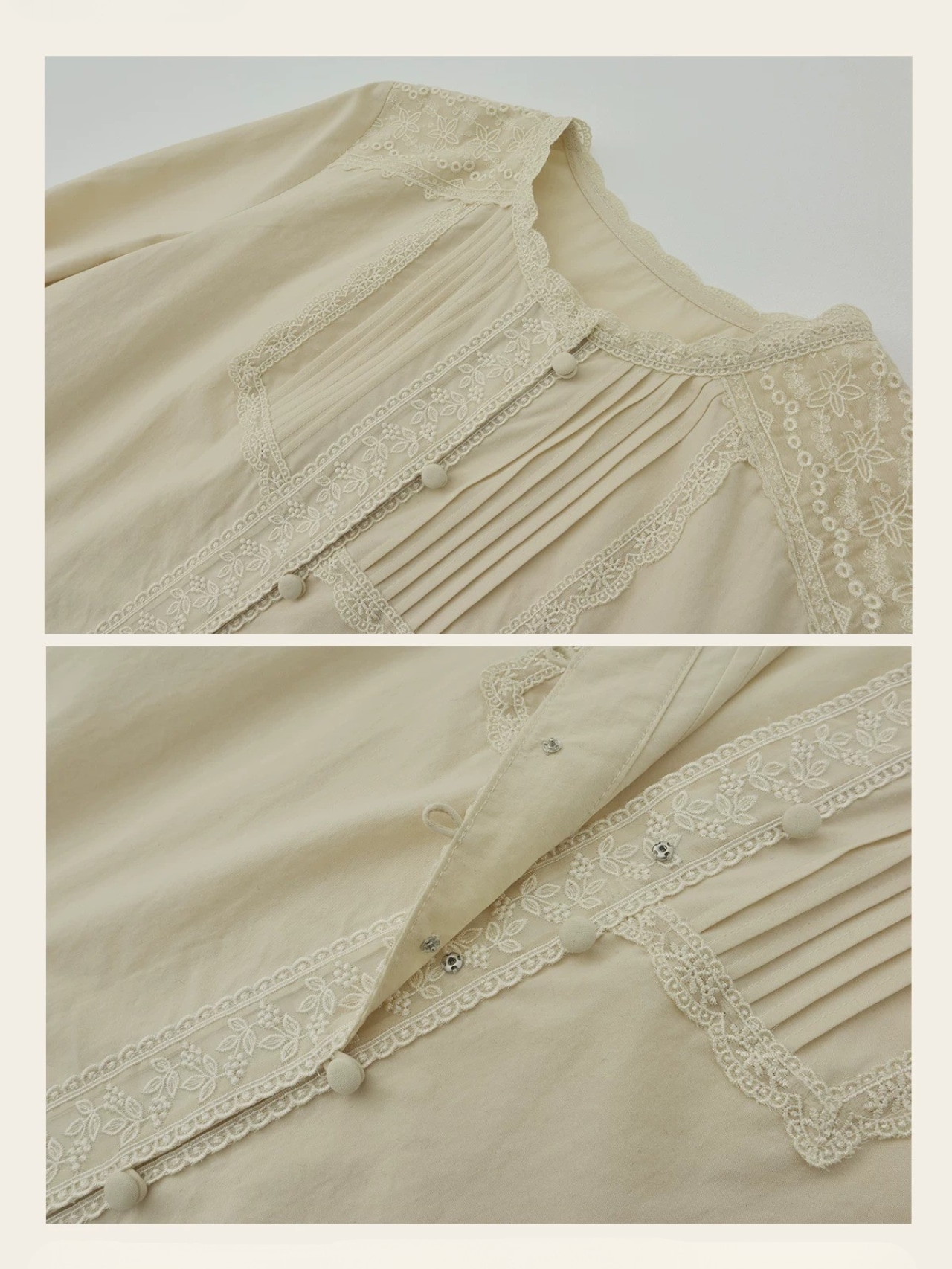 Ivoire Antique Lace Blouse F0789