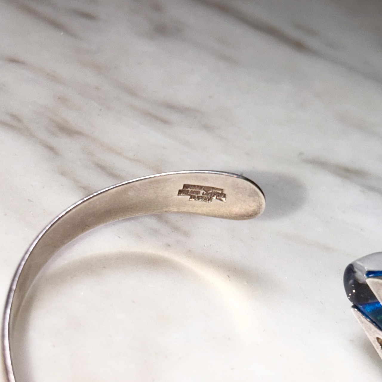 LAPPONIA silver bangle "Salamander"