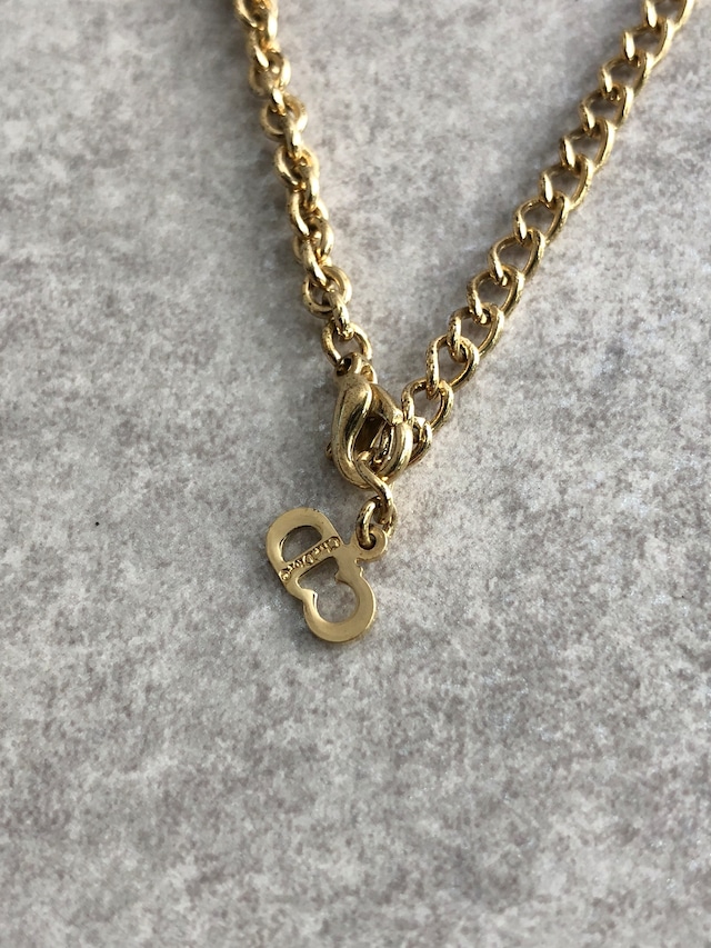 Christian Dior クリスチャン ディオール ネックレス シルバー ロゴチャーム vintage ヴィンテージ オールド z2uvgg