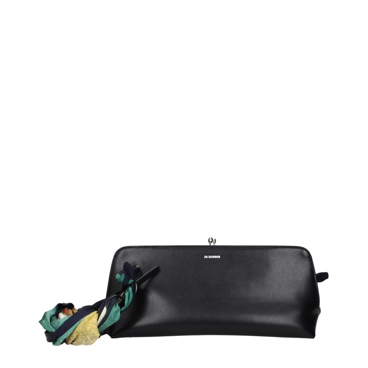 【新品】JIL SANDER ジルサンダー レディース ショルダーバッグ レザー ブラック ZH0071P8347001