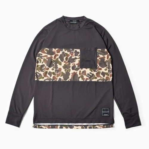 MMA Panel Long Sleeve Pocket Tee (Brown_Duck Camo) 【30%OFF】 MMA Panel Long Sleeve Pocket Tee (Brown_Duck Camo) 【30%OFF】
