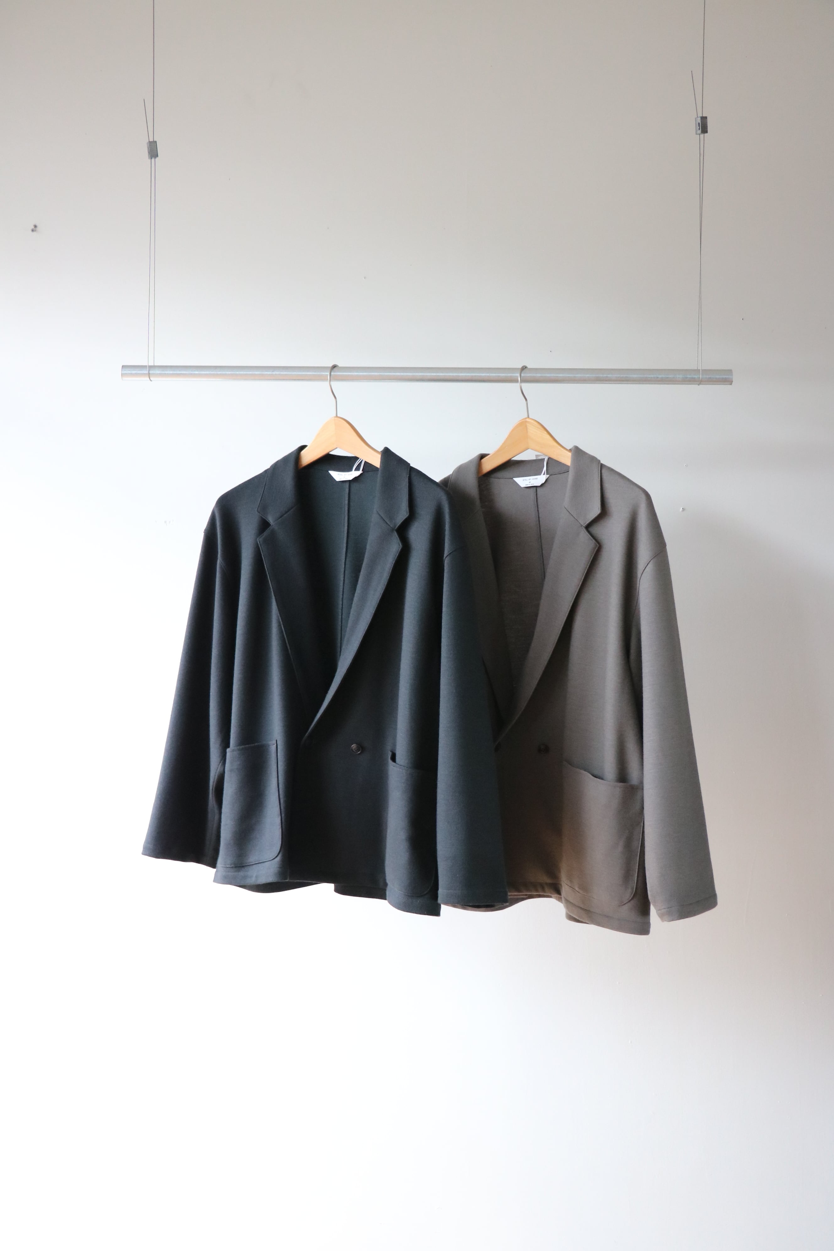 STILL BY HAND -Wool jersey jacket- / CS03253 / スティルバイハンド