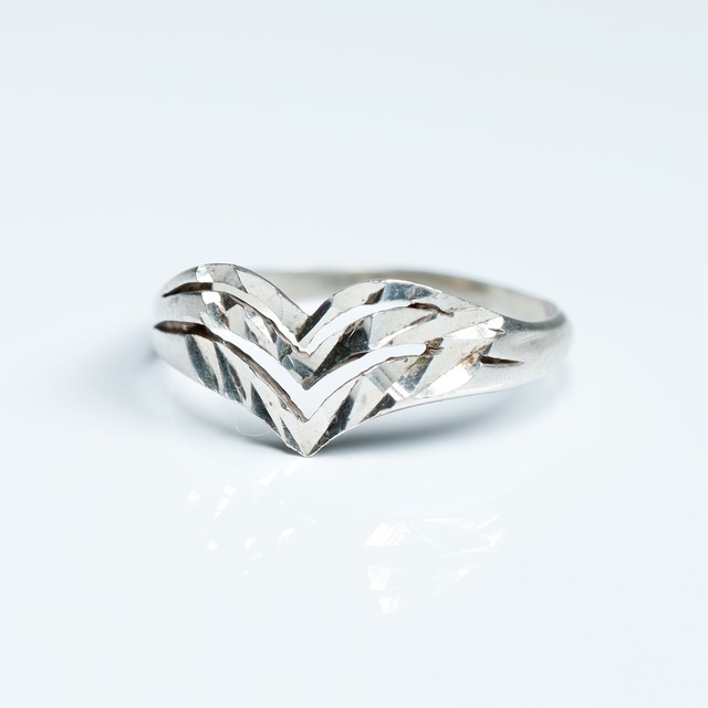 Sculpture Silver Ring #11 (used)