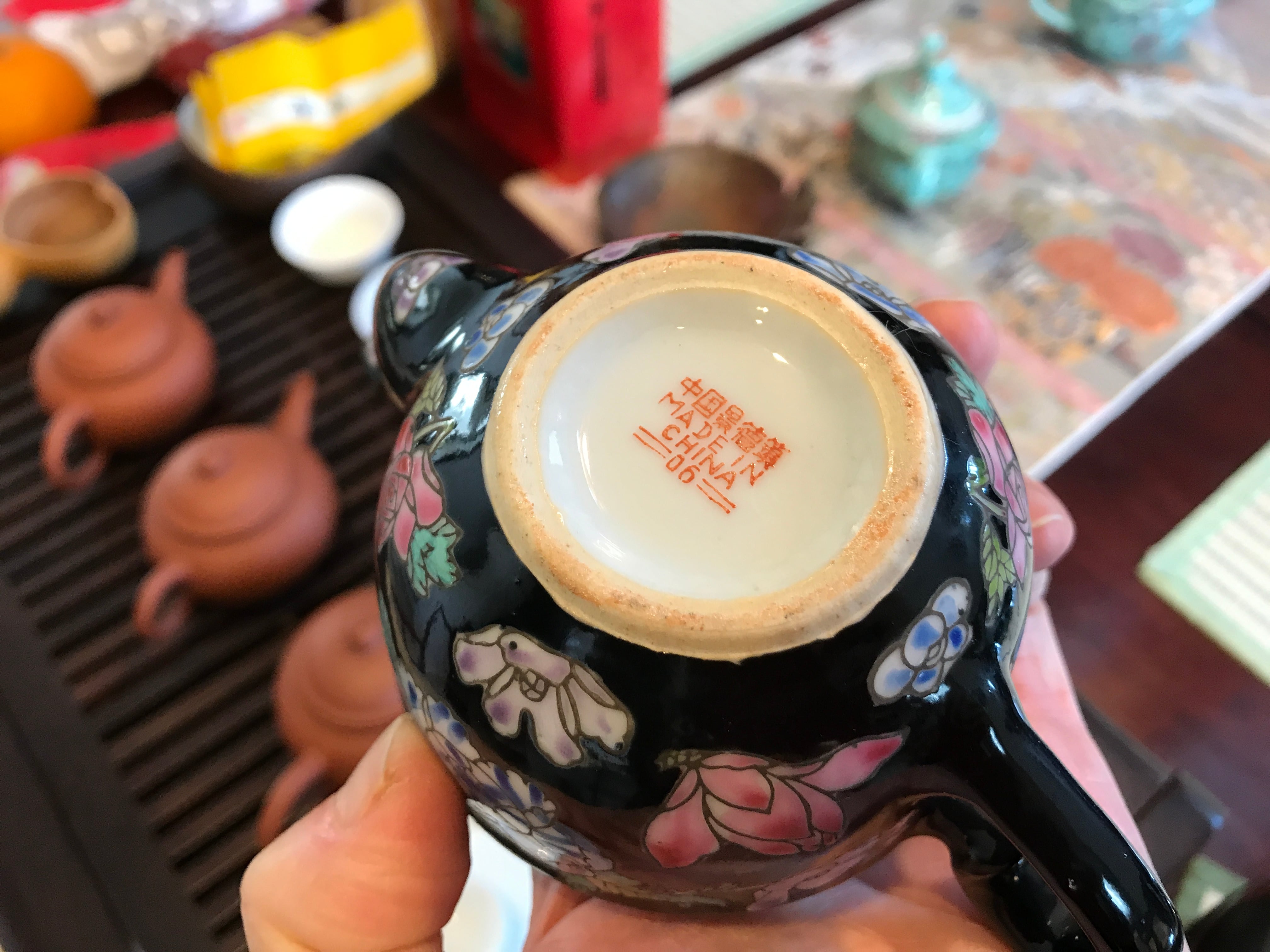 中国茶器 中国茶ティーポット 古景徳鎮