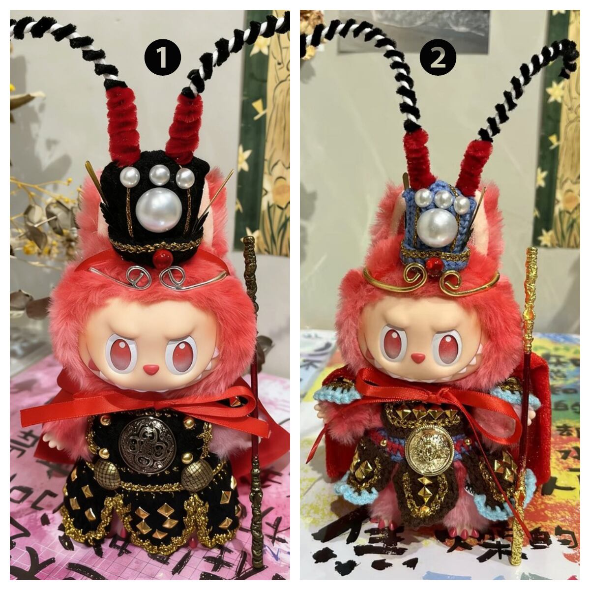 孫悟空に変身！金箍棒付き 完全版 labubu ラブブ用 西遊記 本格派