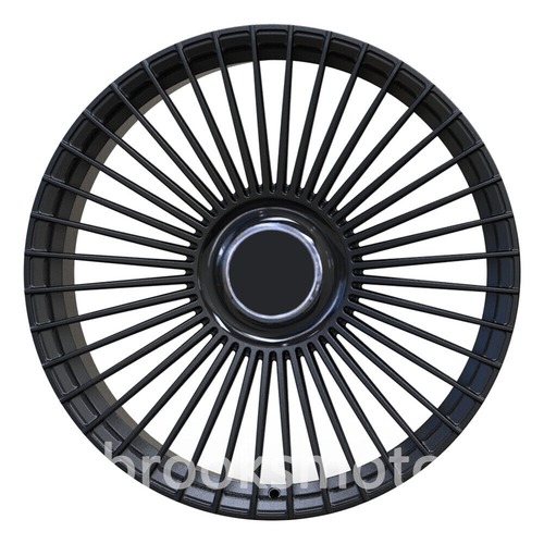 22インチ サテンブラック鍛造ホイールメルセデスベンツ W222 W233 Sクラス S580 BRN-1787