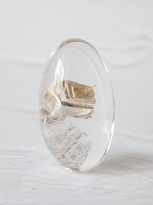 Collection 001 ー永遠の砂時計ー 砂入り水晶
