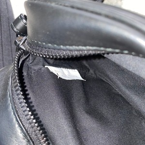 BOTTEGA VENETA black leather mini shoulder bag