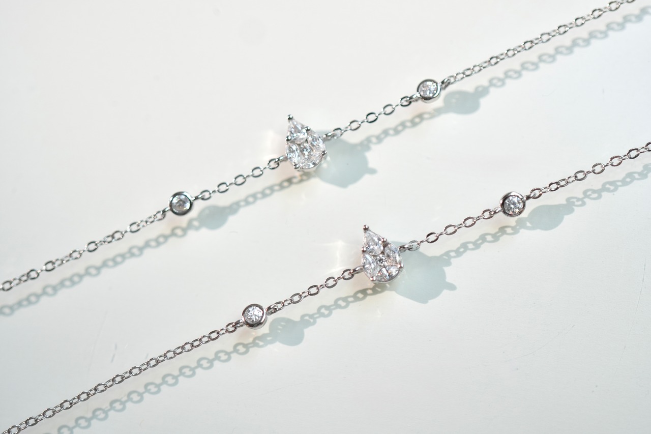 drop cubic bracelet