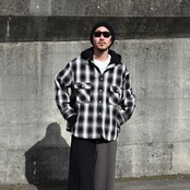 Leh / Hoodie Layered Shirts コーディネート