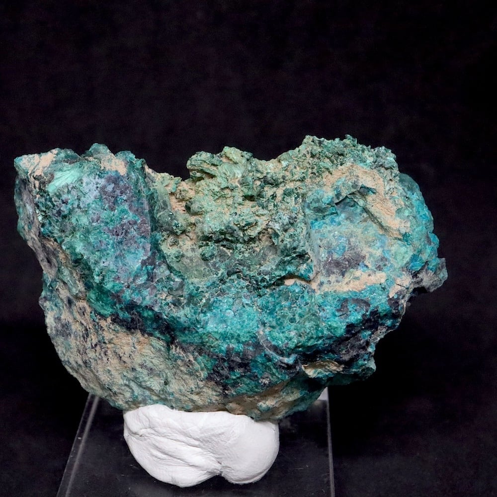 クリソコラ & マラカイト 珪孔雀石 63.2g CHS144 鉱物 原石 天然石