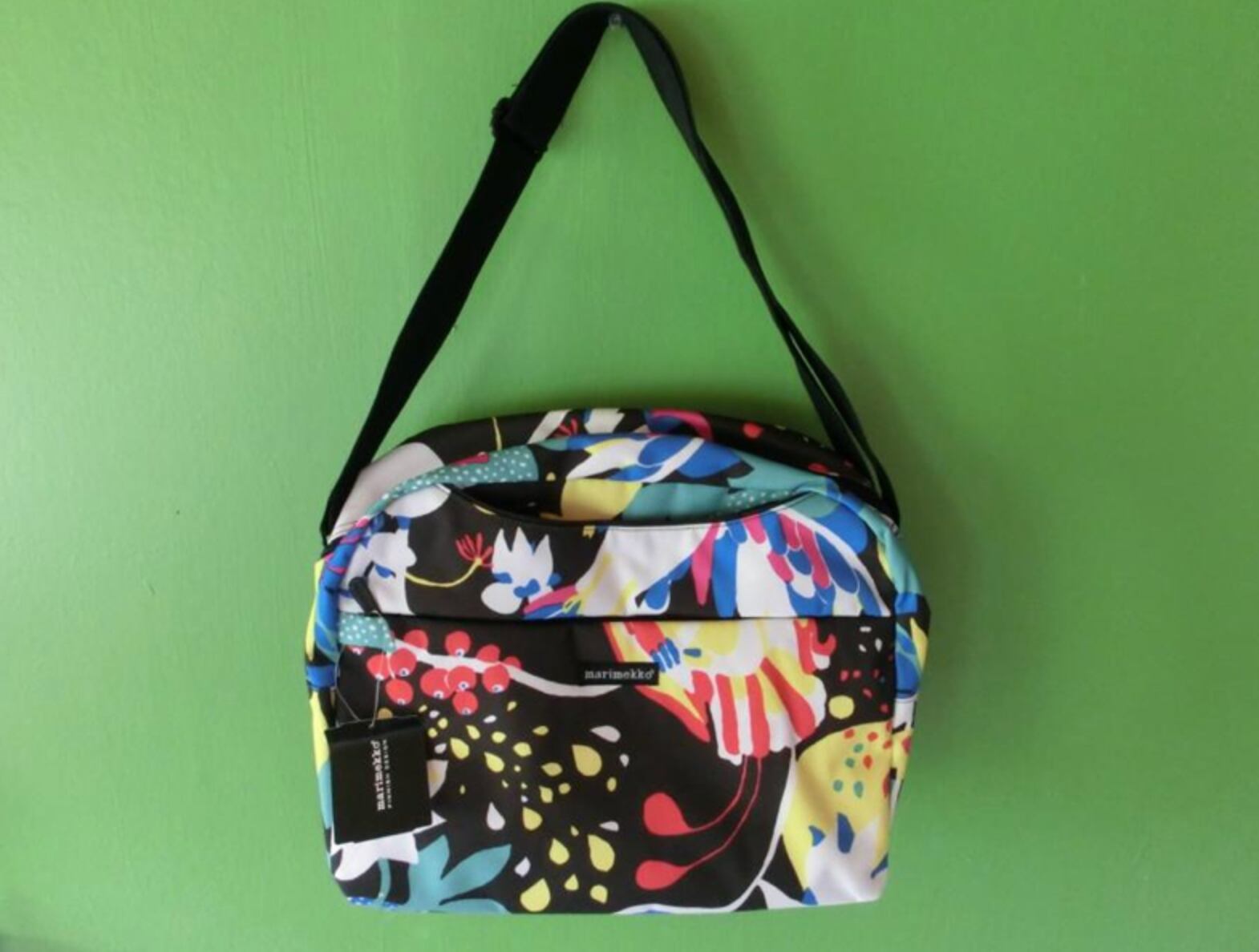 marimekko 2WAY bag マリメッコ 2WAYバッグ Takaisin sademetsään タカイシン サデメッツァーン