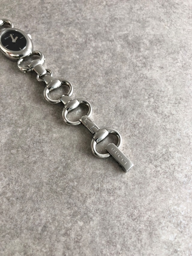 GUCCI グッチ 腕時計 シルバー ステンレススチール トルナヴァーニ 118 vintage ヴィンテージ オールド ty8ida