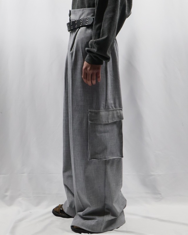 Super Wide Straight Cargo Pants