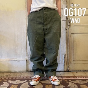 GD342 US ARMY 米軍 アメリカ軍 ベイカーパンツ 70s OG107