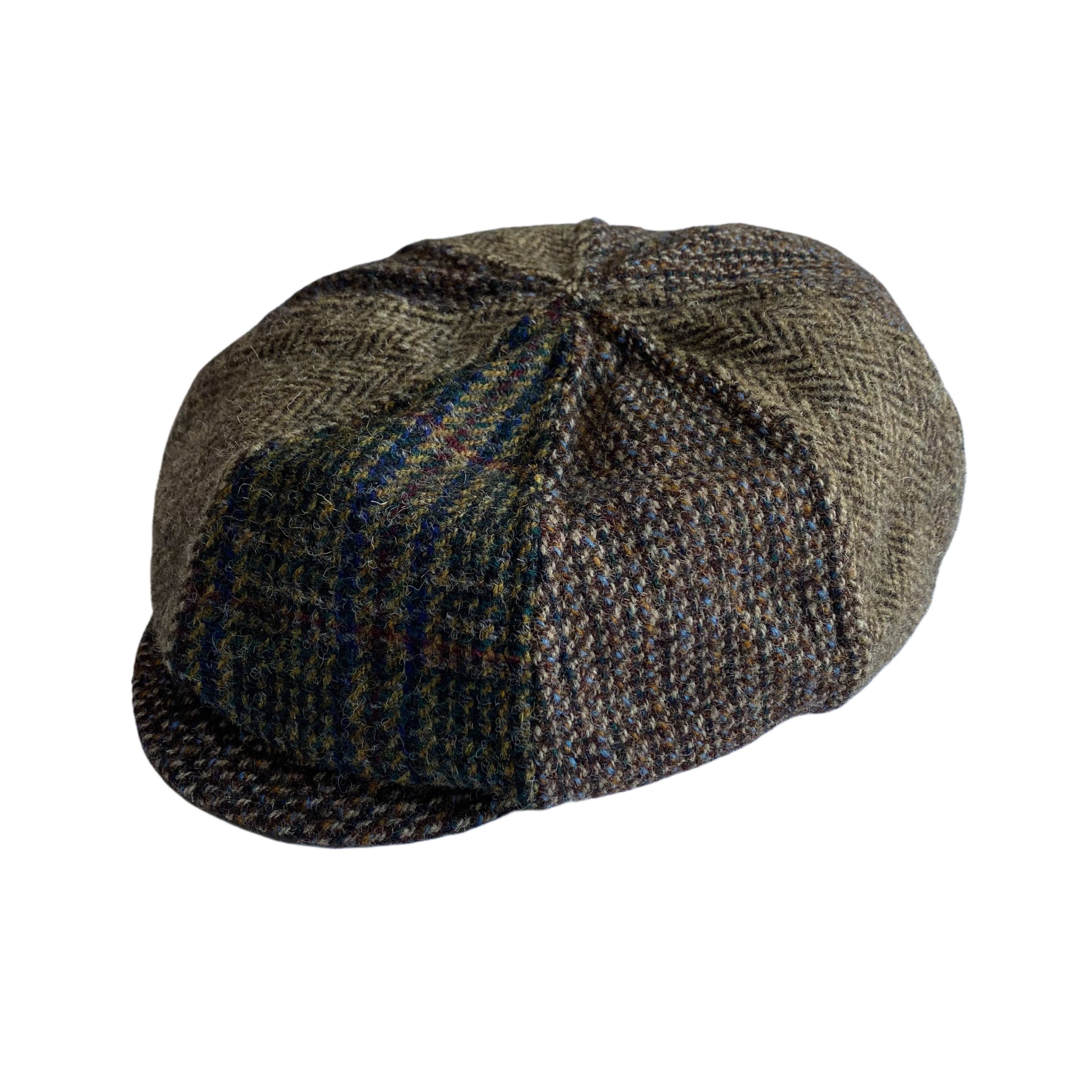 Rebuild tweed casquette brown