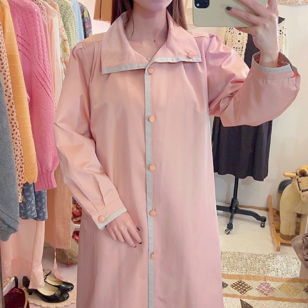 SANYO / blossom pink spring coat