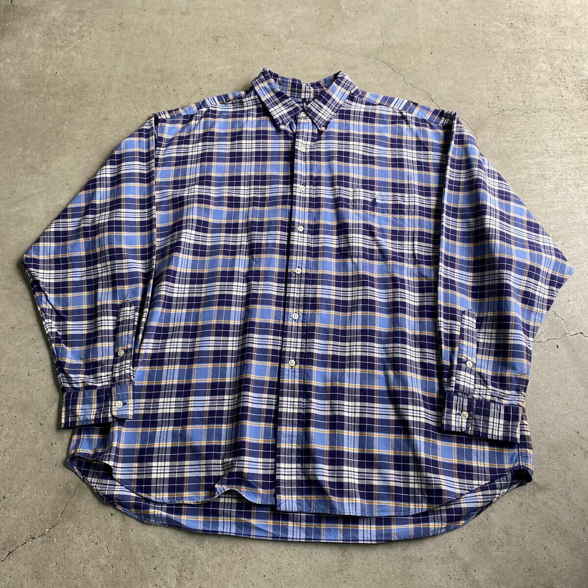 超ビッグサイズ 90年代 RALPH LAUREN ラルフローレン Big Shirt