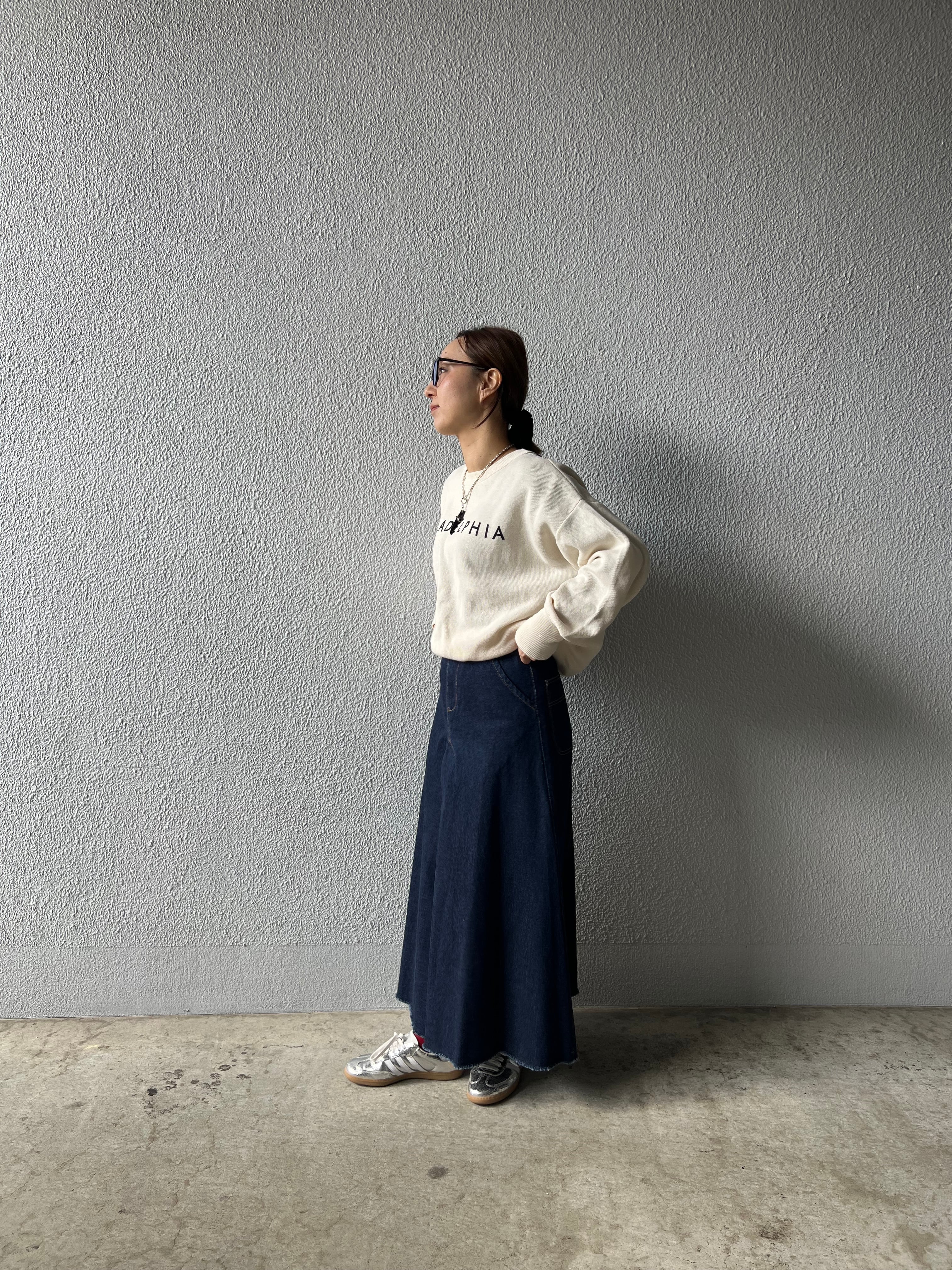 【PASSIONE】インディゴデニムスカート536638