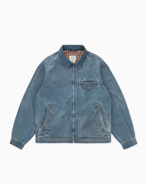 [Khakis] Chambray Swing Jacket Blue 正規品 韓国ブランド 韓国ファッション 韓国代行 カーキス 日本 店舗 (Khakis)