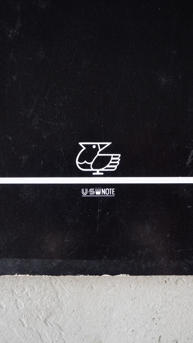 "US NOTE" vintage SKETCH BOOK