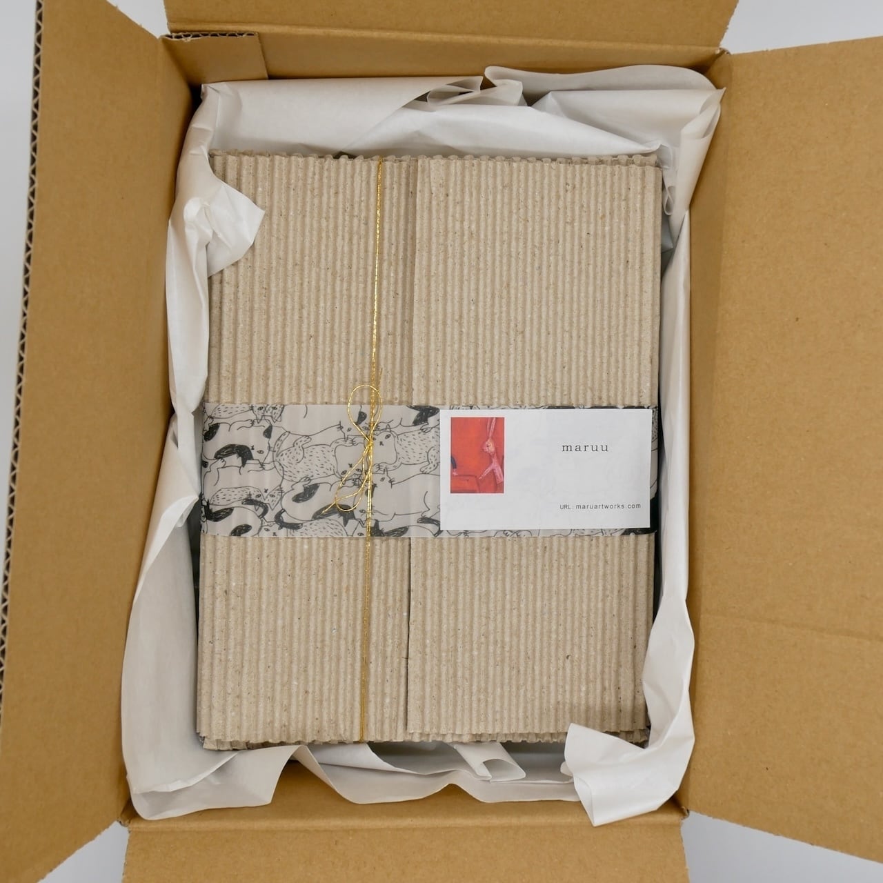 猫の絵No.105・原画｜額入り・ハガキサイズ・ラッピング無料（アート