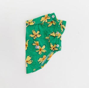 【THEREST OF LIFE】HAWAIIAN FLOWER SHIRT(green)
