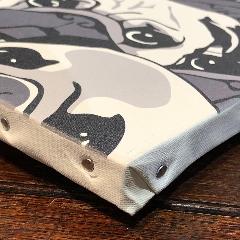 パグだらけアートキャンバス | PUG STYLE