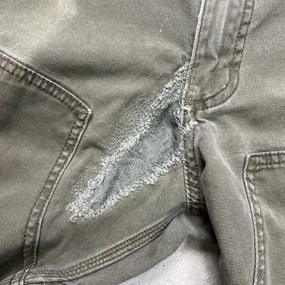 Carhartt カーハート ダブルニー ダック ワークパンツ メンズW32 古着