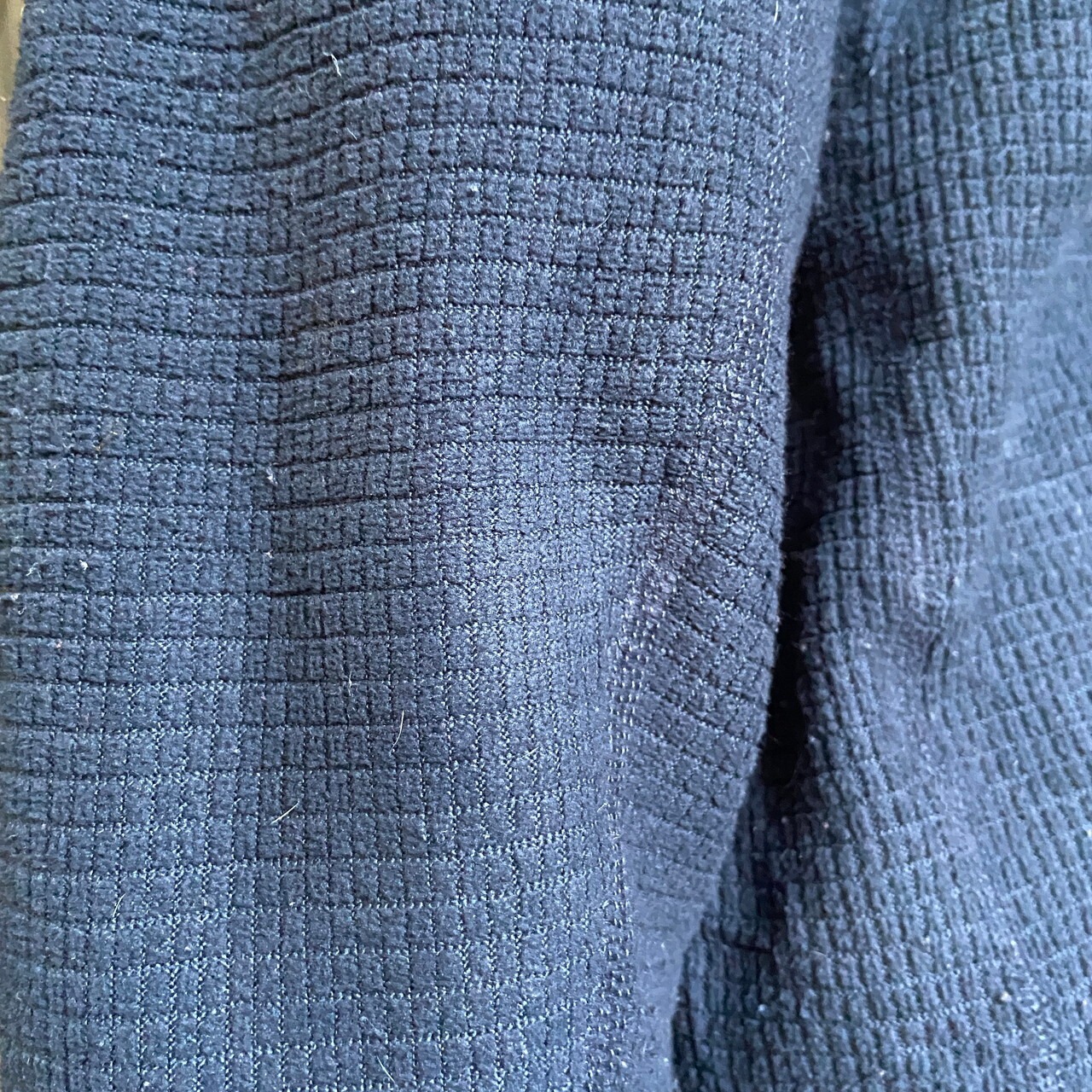 ザ ノースフェイス ワッフル ハーフジップ フリース メンズL 古着 THE 