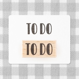 【大きな文字】TO DO_やるべきこと | はんこ