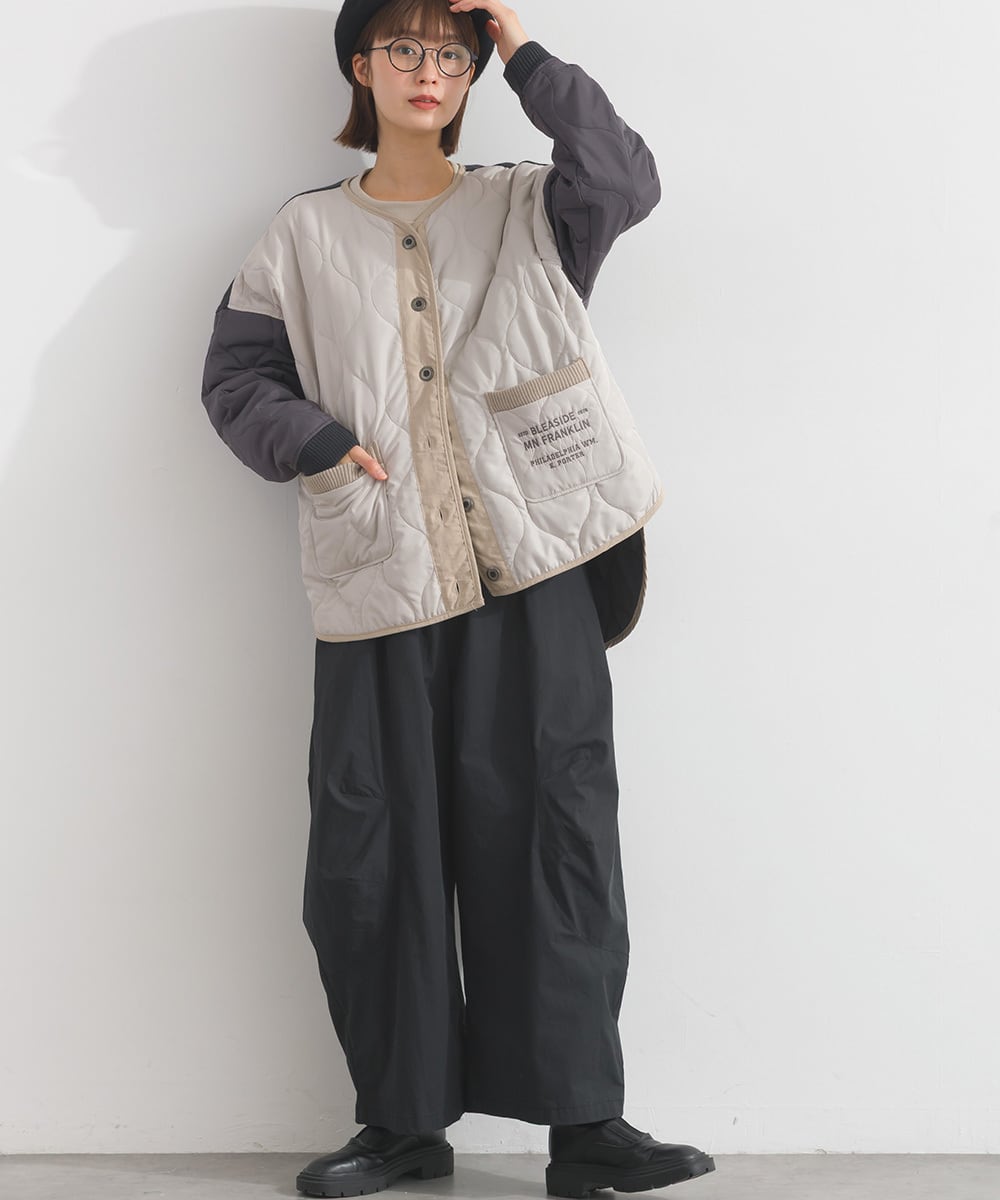 Rylee＋Cru / キルティングジャケット(2-3Y) Rylee＋Cru / キルティングジャケット(2-3Y) Quilted Jacket || Blush