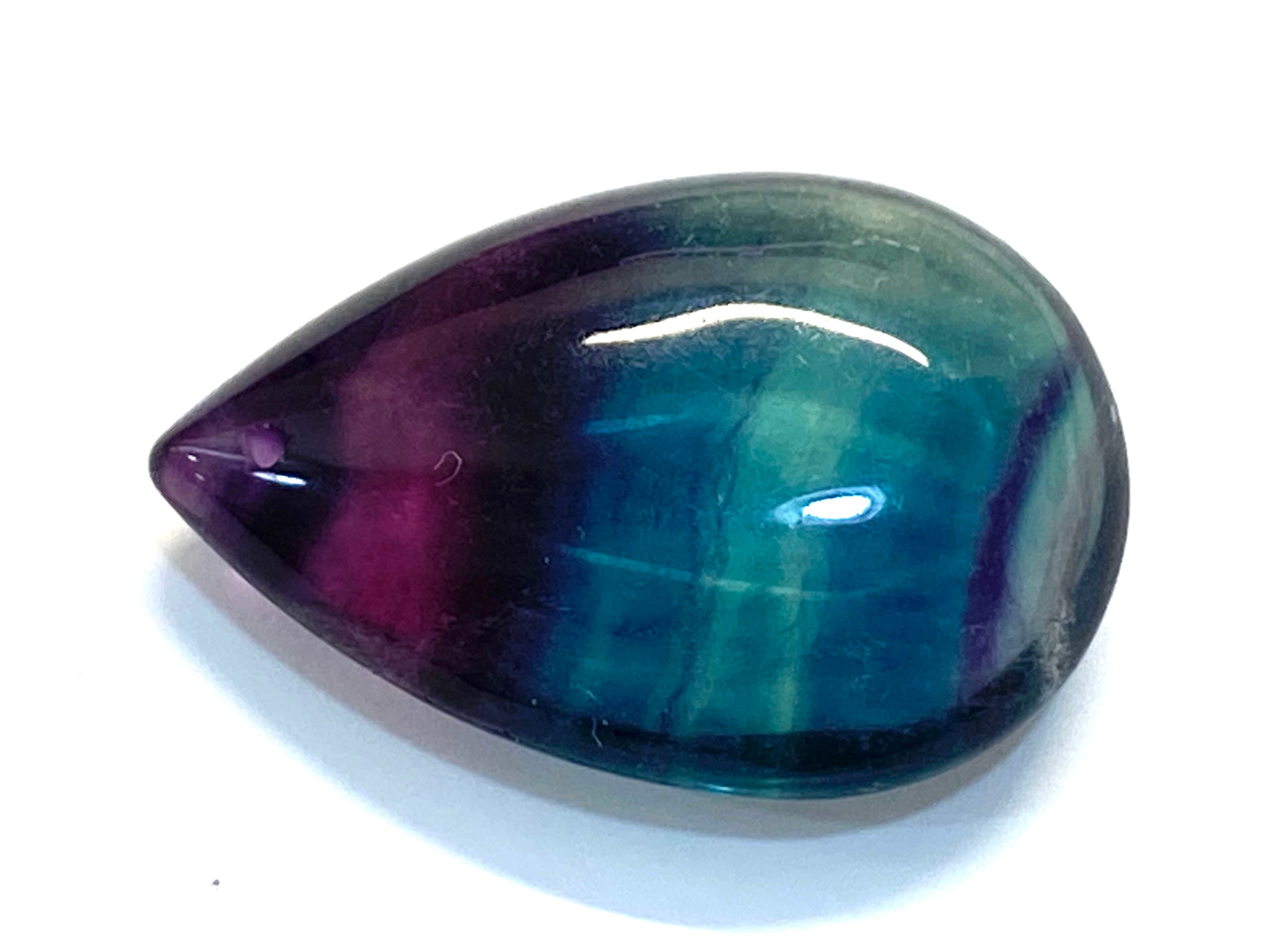 レインボーフローライト（貫通穴あり）［No.U-1308］ | デザイン