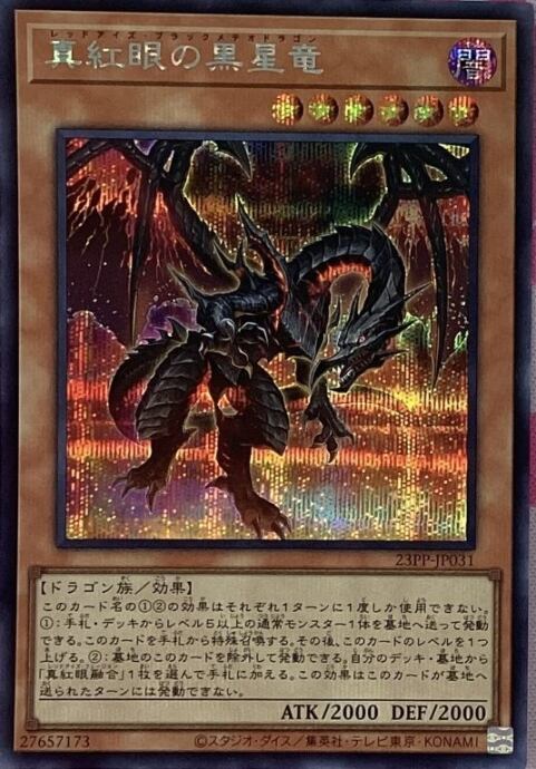 【Bランク】真紅眼の黒星竜(シク)