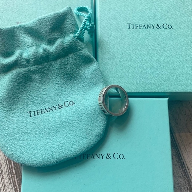 -OLD Tiffany- 95's atlas silver ring