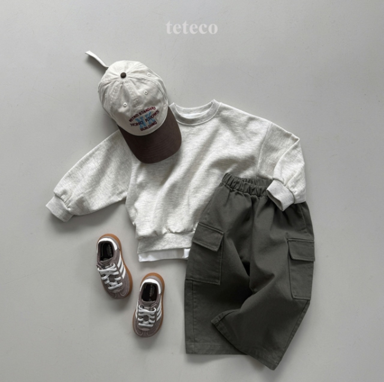 【取寄】teteco テテコ上下セット｜秋服｜韓国子供服｜ 26/AT