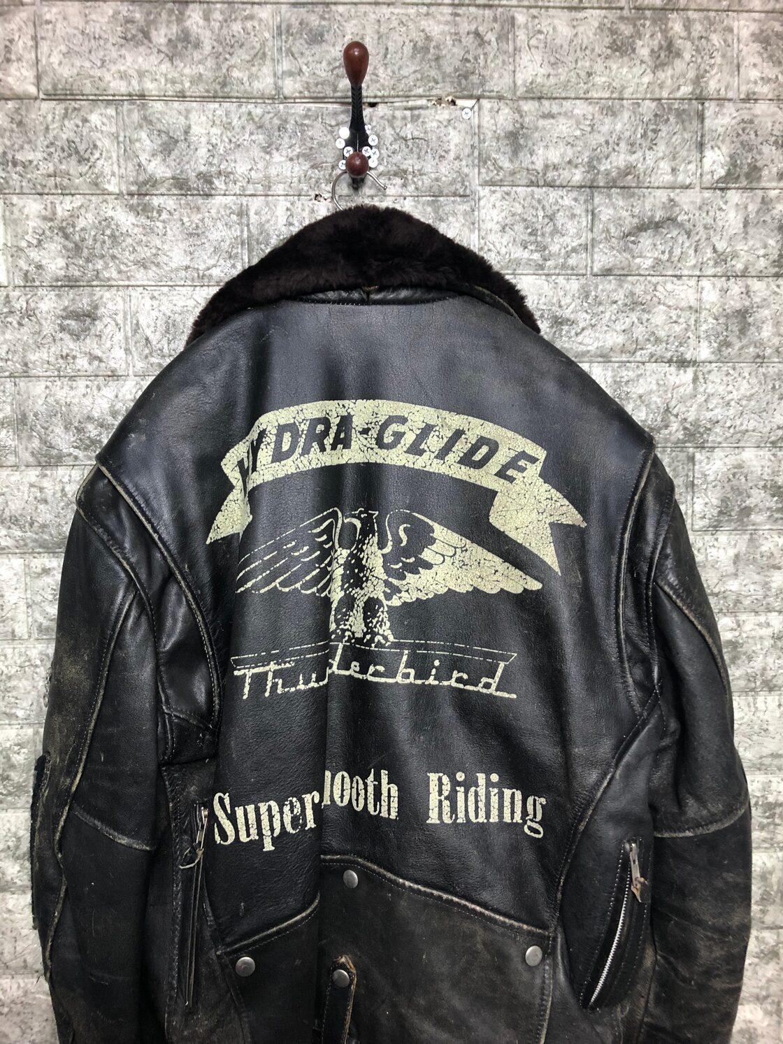 希少 Lee 忙し TREVOR リートレヴォー ダブル ライダースジャケット XL