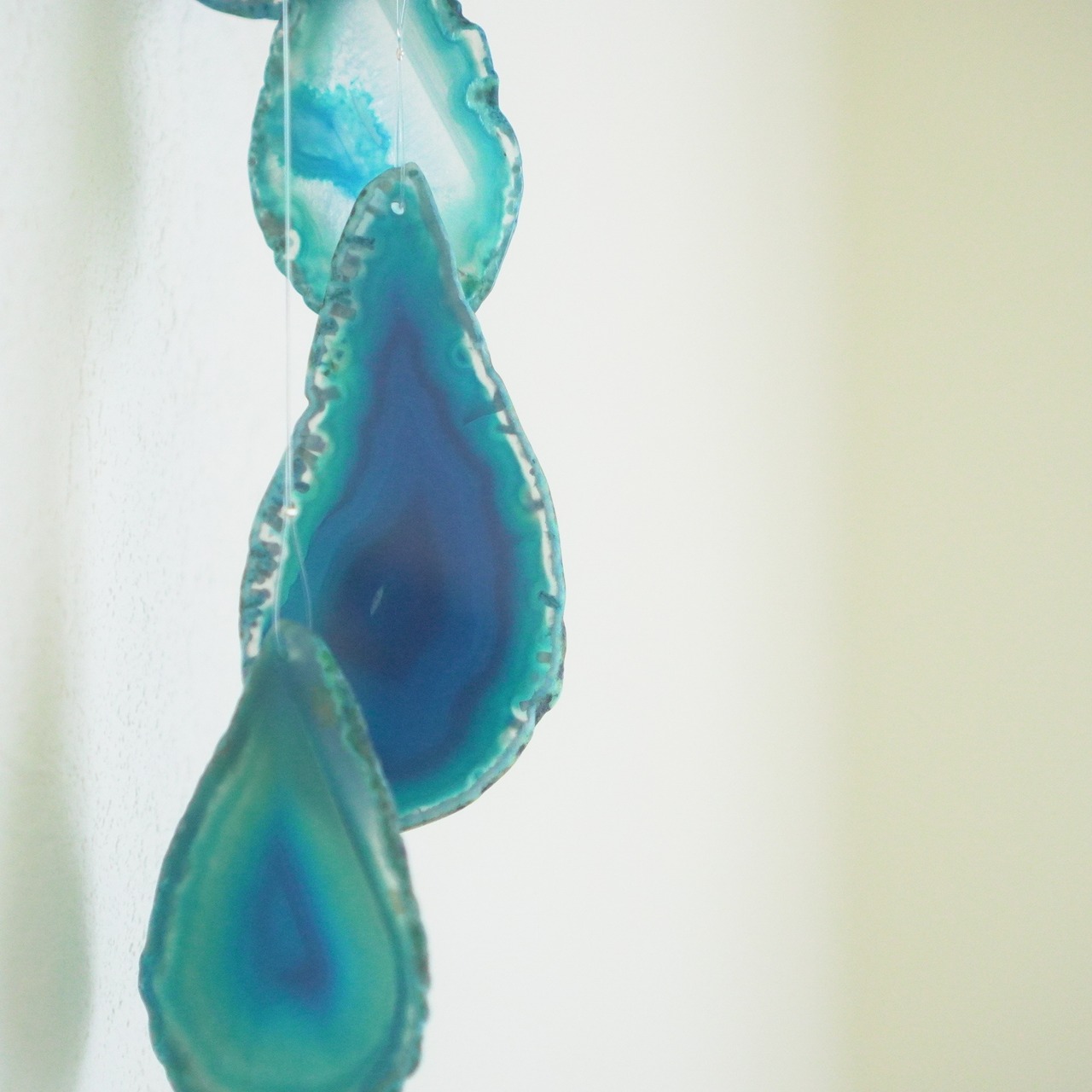 Summer Rain - アゲートヒーリングチャイム / Agate Sun Catcher Wind Chime 492