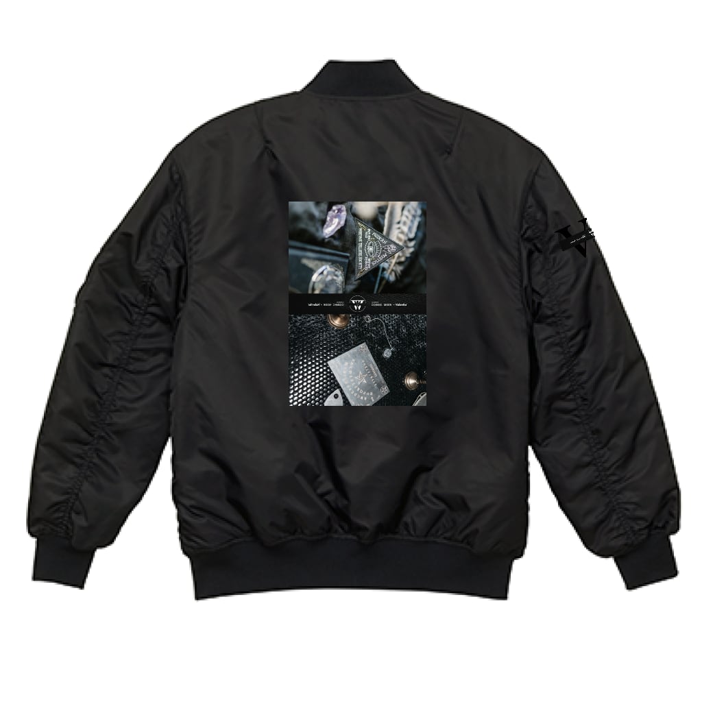 （両面印刷）United Athle タイプ MA-1 ジャケット（中綿入）