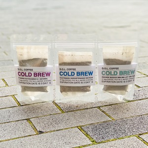 【水出しコーヒー】COLD BREW 3種パック